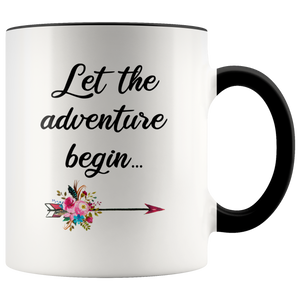 Graduate Mug Graduation Gift Congratulations Coffee Cup Gift for Graduate College Student Let the Adventure Begin