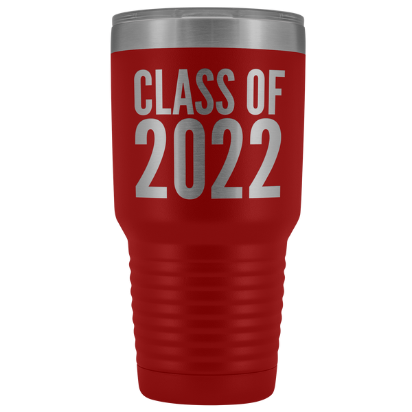 Class of 2022 Graduation Tumbler Gift for Graduate Metal Mug Insulated Hot Cold Travel Coffee Cup 30oz BPA Free